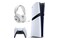 Konsola Sony PlayStation 5 Pro biało-czarny + Astros Playroom + słuchawki STEELSERIES