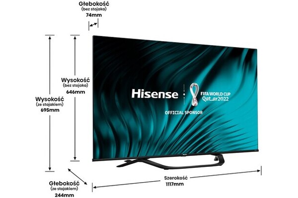 Telewizor Hisense 50A63H 50" 4K Ultra HD 50A63H