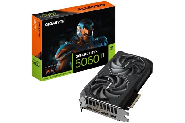 Karta graficzna GIGABYTE RTX 5060 Ti Windforce OC 16GB GDDR7
