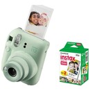 Aparat natychmiastowy Fujifilm Instax Mini 12 zielony + wkłady 20