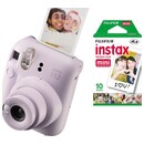 Aparat natychmiastowy Fujifilm Instax Mini 12 fioletowy + wkłady 10