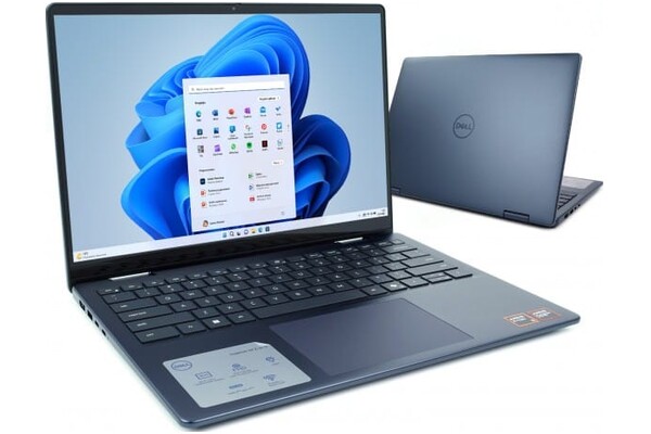Laptop DELL Inspiron 7445 14.0" AMD Ryzen 5 8640HS AMD Radeon 32GB 512GB SSD Windows 11 Home niebieski