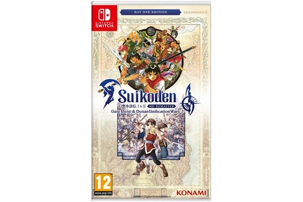 Suikoden I&II HD Remaster Gate Rune and Dunan Unification Wars Edycja Premierowa Nintendo Switch