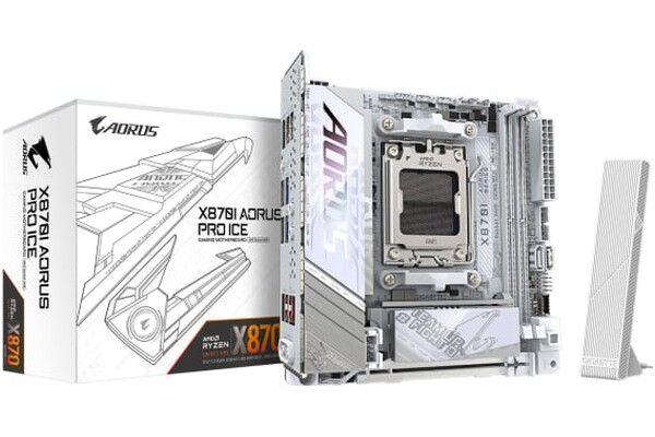 Płyta główna GIGABYTE X870I Aorus Pro Ice Socket AM5 X870 DDR5 Mini-ITX