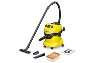 Odkurzacz Karcher WD4P tradycyjny workowy 1000W żółto-czarny