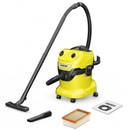 Odkurzacz Karcher WD4V tradycyjny bezworkowy 1000W żółty