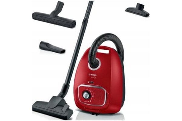 Odkurzacz Bosch BGB41RD3H tradycyjny workowy 600W czerwony