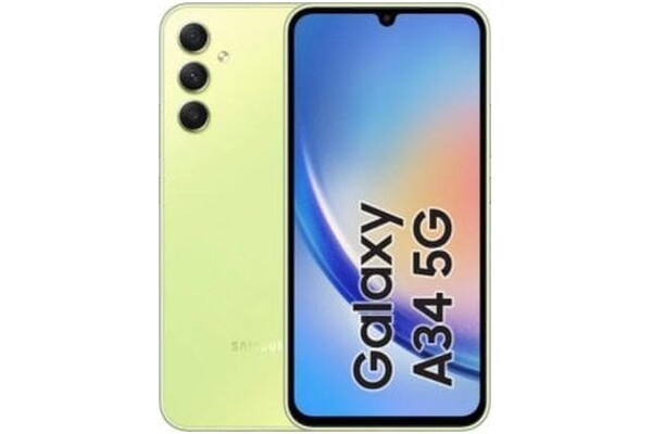 Smartfon Samsung Galaxy A34 5G zielony 6.60" 8.0GB/256.0GB