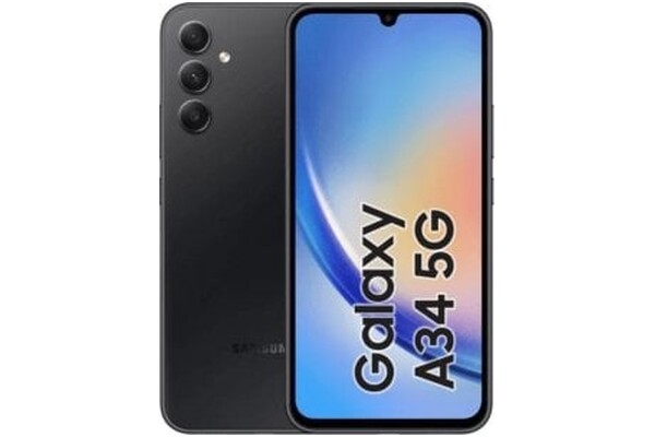 Smartfon Samsung Galaxy A34 5G czarny 6.60" 8.0GB/256.0GB