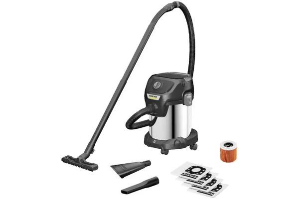Odkurzacz Karcher KWD3 tradycyjny z pojemnikiem 1000W srebrno-czarny