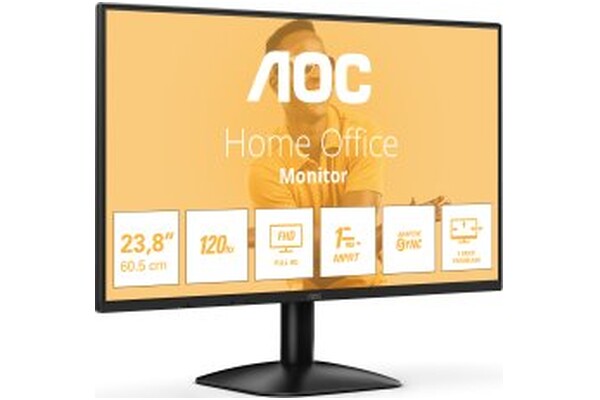 Monitor 23.8" AOC 24B31H czarny