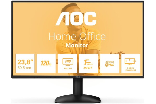 Monitor 23.8" AOC 24B31H czarny