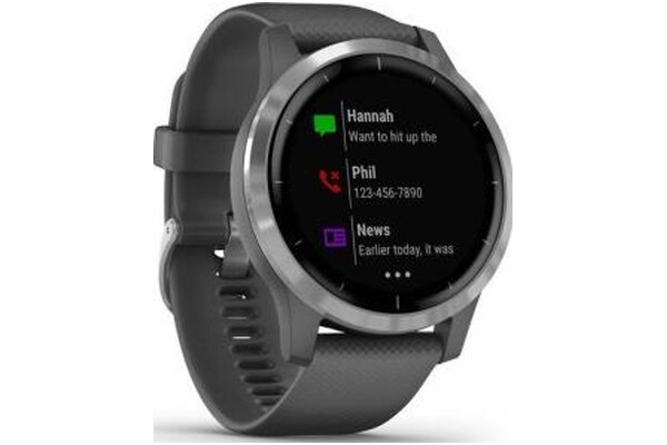 Smartwatch Garmin Vivoactive 4 1.30" szary