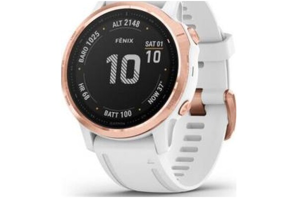 Smartwatch Garmin Fenix 6S Pro 1.20" biały