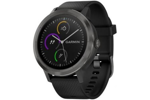 Smartwatch Garmin Vivoactive 3 1.20" grafitowy