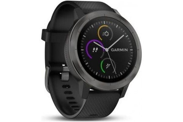 Smartwatch Garmin Vivoactive 3 1.20" grafitowy