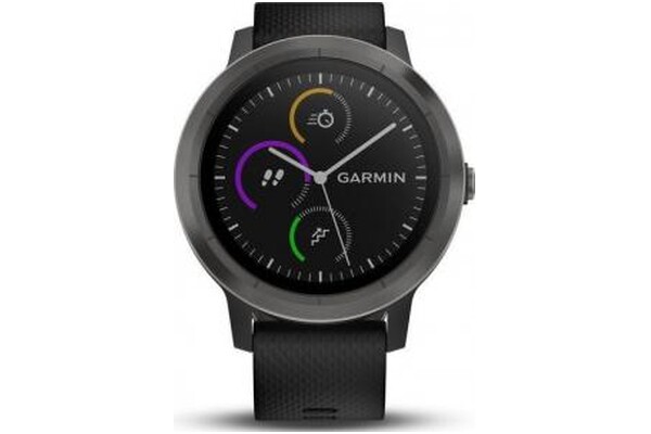 Smartwatch Garmin Vivoactive 3 1.20" grafitowy