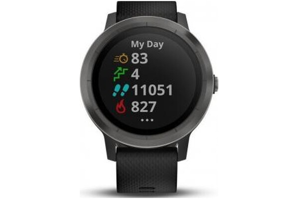 Smartwatch Garmin Vivoactive 3 1.20" grafitowy
