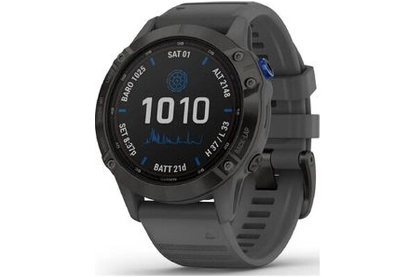 Smartwatch Garmin Fenix 6 Pro Solar 1.30" szary