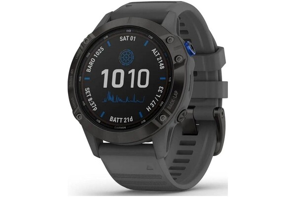 Smartwatch Garmin Fenix 6 Pro Solar 1.30" szary