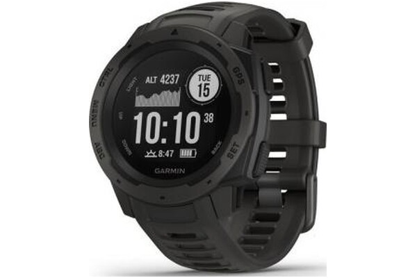 Smartwatch Garmin Instinct 1.20" grafitowy