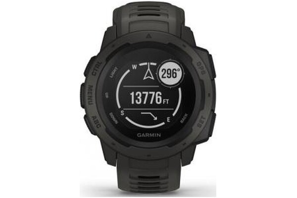 Smartwatch Garmin Instinct 1.20" grafitowy