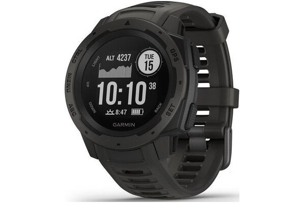 Smartwatch Garmin Instinct 1.20" grafitowy