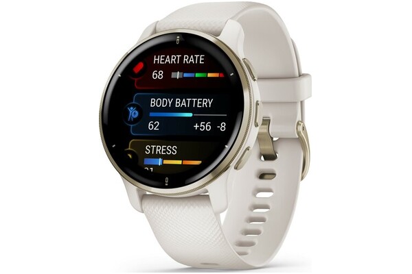 Smartwatch Garmin Venu 2 1.30" biały