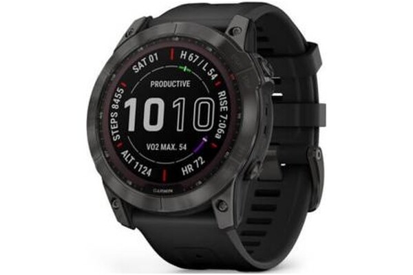 Smartwatch Garmin Fenix 7 Sapphire Solar 1.30" czarny