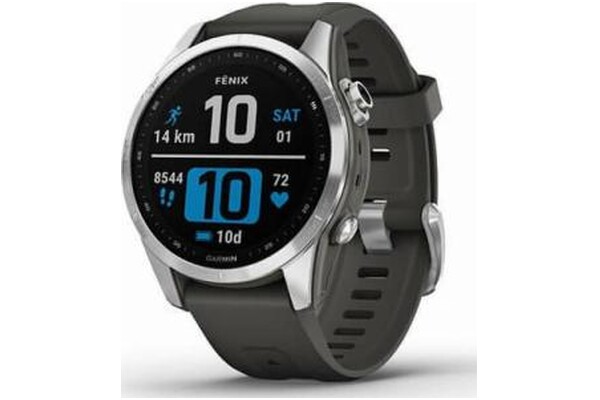 Smartwatch Garmin Fenix 7S grafitowy