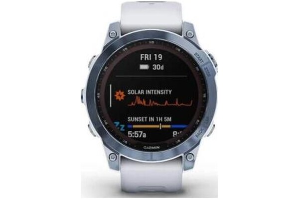 Smartwatch Garmin Fenix 7 Sapphire Solar 1.30" biały