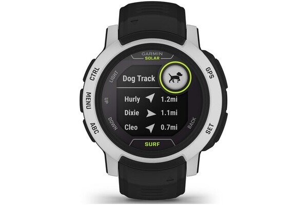 Smartwatch Garmin Instinct 2 Solar Surf 0.90" czarno-biały
