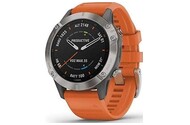 Smartwatch Garmin Fenix 6 Sapphire 1.30" pomarańczowy