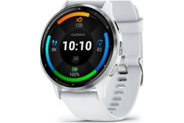 Smartwatch Garmin Venu 3 1.40" biało-srebrny