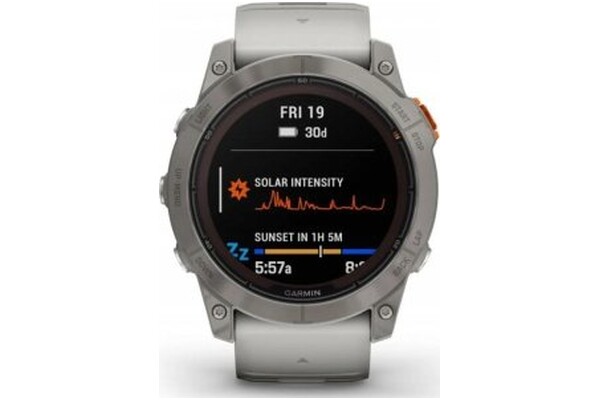 Smartwatch Garmin Fenix 7X Pro Sapphire Solar 1.40" Biało-morelowy