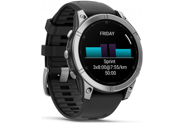 Smartwatch Garmin Fenix E czarny