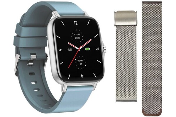 Smartwatch MaxCom FW55 Aurum Pro srebrny