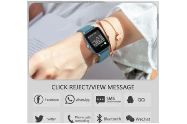 Smartwatch SENBONO Y20 Lady Smart czarny