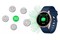 Smartwatch Gino Rossi SW01017 granatowy