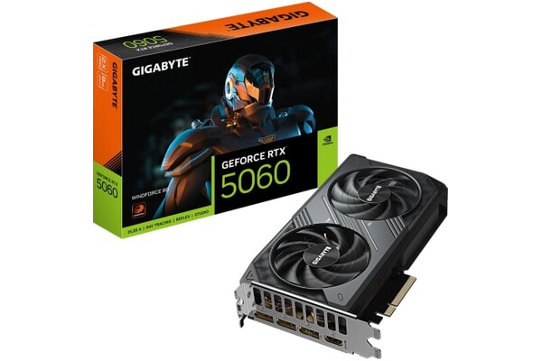 Karta graficzna GIGABYTE RTX 5060 Windforce 8GB GDDR7