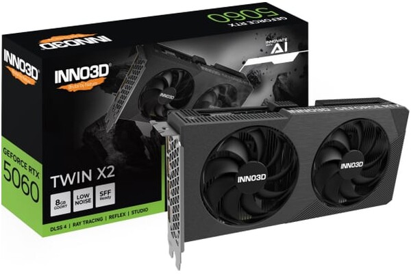 Karta graficzna Inno3D RTX 5060 Twin X2 8GB GDDR7