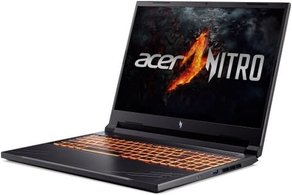 Laptop ACER Nitro V 16.0" AMD Ryzen 5 8645HS NVIDIA GeForce RTX 4050 4GB 512GB SSD Windows 11 Home czarny