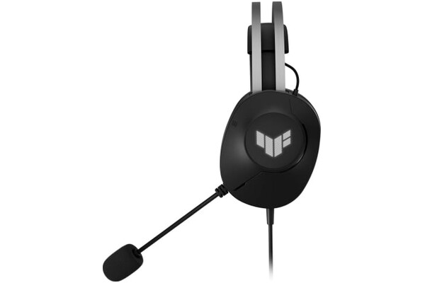 Słuchawki ASUS TUF Gaming H1 Nauszne Przewodowe czarno-srebrny