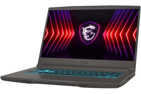 Laptop MSI Thin 15 15.6" Intel Core i5 13420H NVIDIA GeForce RTX 4050 16GB 512GB SSD Windows 11 Home czarny