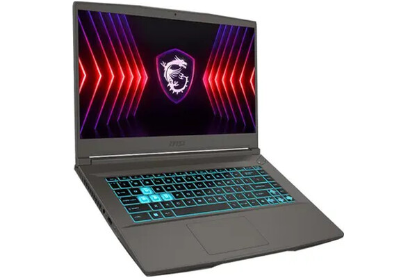 Laptop MSI Thin 15 15.6" Intel Core i5 13420H NVIDIA GeForce RTX 4050 16GB 512GB SSD Windows 11 Home czarny