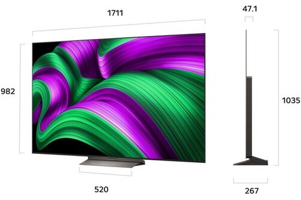 Telewizor LG 77C5ELB 77" 4K Ultra HD