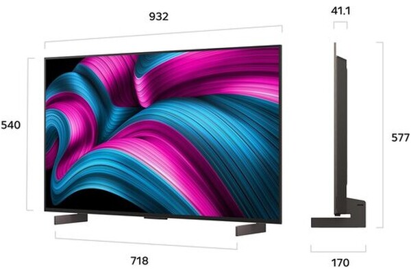 Telewizor LG OLED42C5ELB 42" 4K Ultra HD