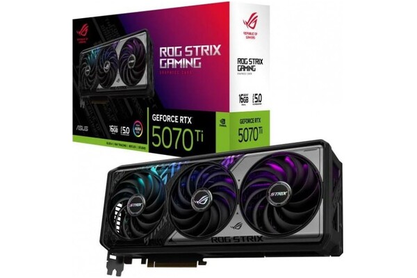 Karta graficzna ASUS RTX 5070 Ti ROG Strix Gaming 16GB GDDR7