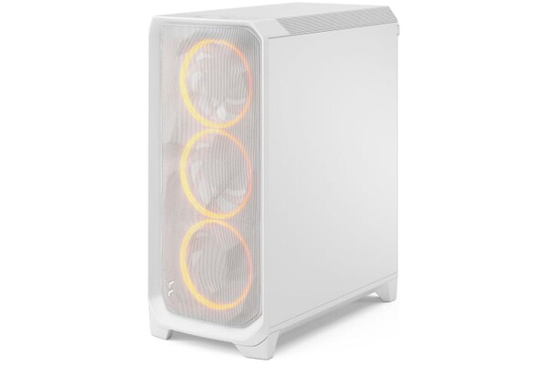 Obudowa PC Fractal Design Meshify 3 TG Clear Midi Tower biały
