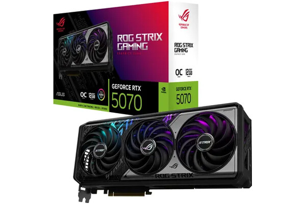 Karta graficzna ASUS RTX 5070 ROG Strix OC 12GB GDDR7